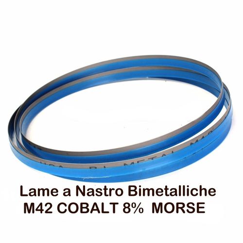 LAMA Bi-Metal M42 PLUS COB,8% MISURA 2750X27X0,9 D.5/8
